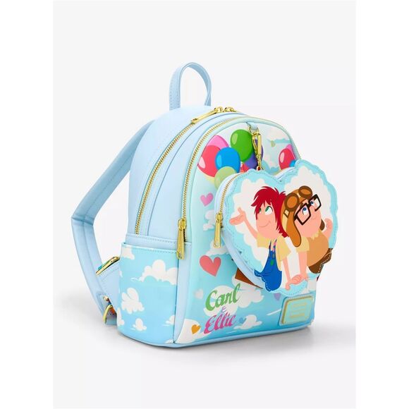 Loungefly Disney Pixar Up Carl & Ellie Balloon Mini Backpack with Coin Purse main image 4